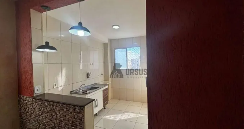 Apartamento com 2 dormitórios à venda, 47 m² por r$ 180.000,00 - vila são josé - taubaté/sp