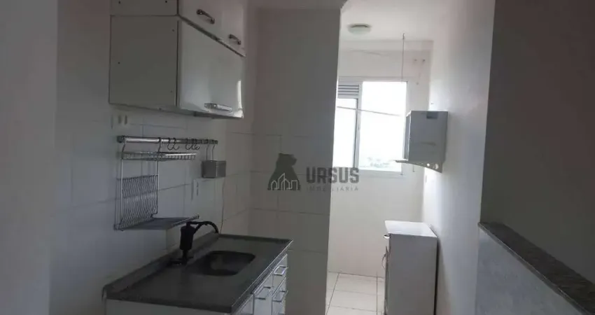 Apartamento com 2 dormitórios à venda, 48 m² por r$ 220.000 - residencial sítio santo antônio - taubaté/sp