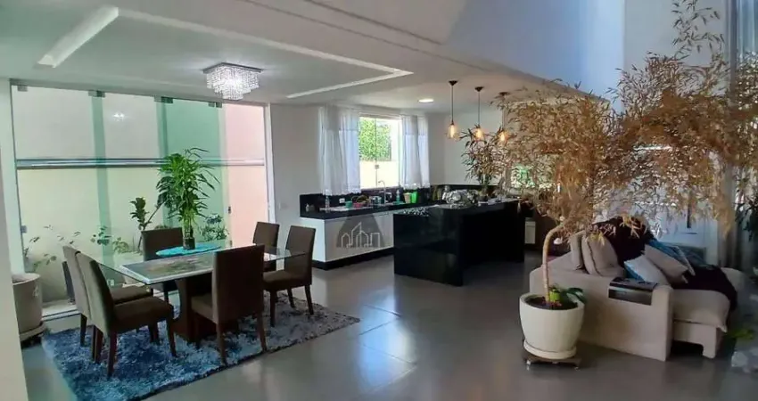 Casa com 3 dormitórios à venda condominio . 270 m² por r$ 1.485.000 - residencial tecoara - taubaté/sp