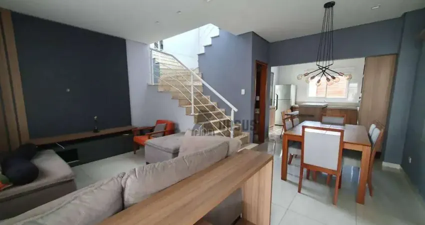 Sobrado com 3 dormitórios à venda, 119 m² por r$ 690.000,00 - condominio residencial contemporâneo club  - taubaté/sp