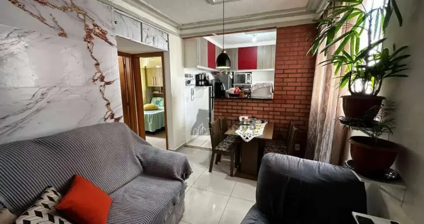 Apartamento com 2 dormitórios à venda, 45 m² por r$ 170.000 - crispim - pindamonhangaba/sp