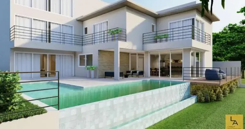 Casa nova no Condomínio Porto Atibaia em Atibaia SP.  5 suítes, área gourmet,  piscina, espaço gramado
