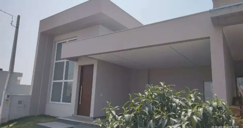 Casa nova térrea em Condomínio fechado direto com o proprietário e analisa imóvel até 300 mil como parte de pagamento.