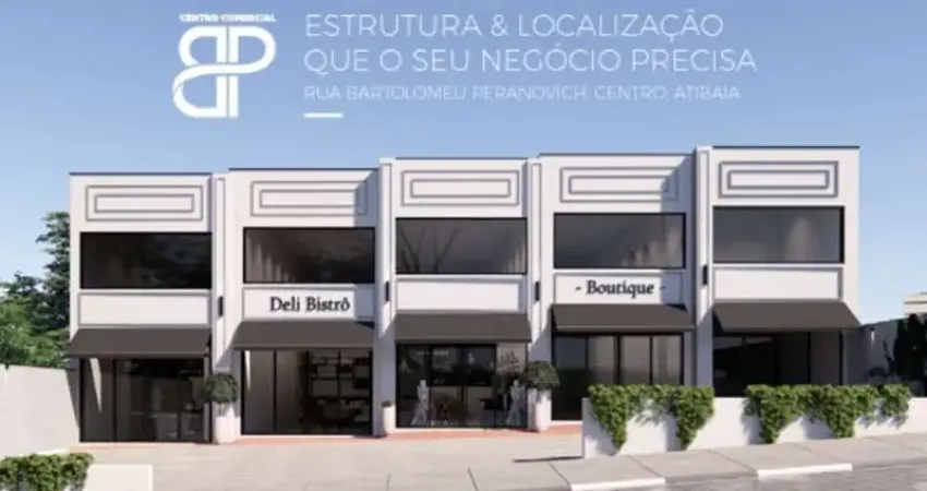 Ponto comercial com 1 sala à venda na Rua Bartolomeu Peranovich, 65, Centro, Atibaia