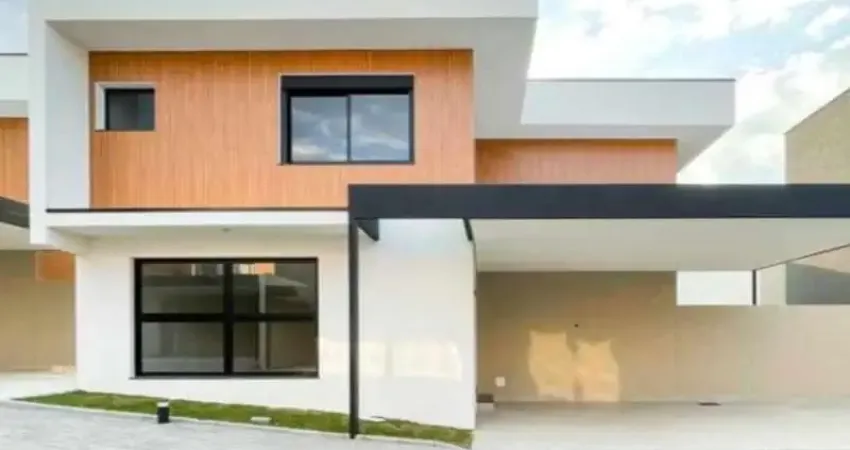 Sobrado novo em condomínio bem localizado próximo a Al Lucas Nogueira Garcez em Atibaia SP.  São 3 suítes