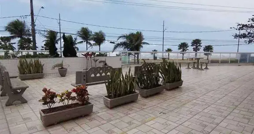 Apartamento lado praia, 01 dormitório, semi mobiliado, maracanã