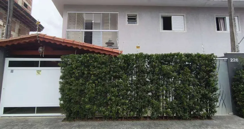 Sobrado com 3 quartos, guilhermina, praia grande - r$ 870 mil, cod: ca1344