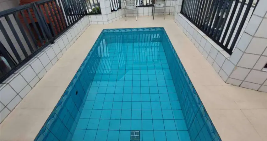 Cobertura com 2 quartos, ocian, praia grande - r$ 895 mil, cod: ap1425