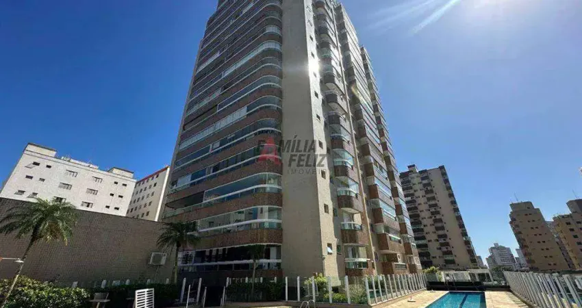 Cobertura com 5 quartos, caiçara, praia grande - r$ 3.3 mi, cod: ap1515