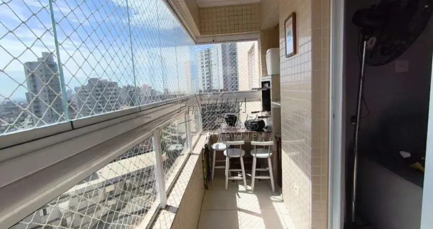 Apartamento com 1 dorm, caiçara, praia grande - r$ 330 mil, cod: ap00930