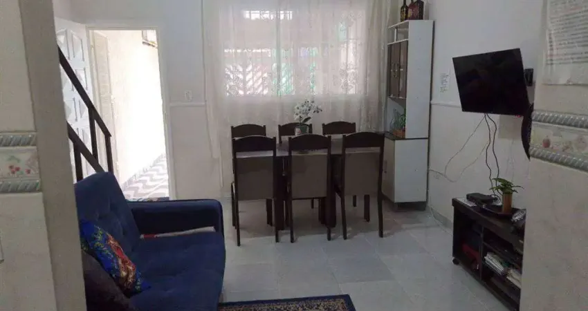 Sobrado com 2 quartos, caiçara, praia grande - r$ 350 mil, cod: ca00518