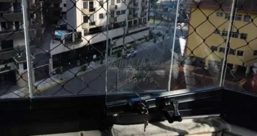 Apartamento 1 quarto com sacada e vista mar - 59m²- vila tupi- prtaia grande