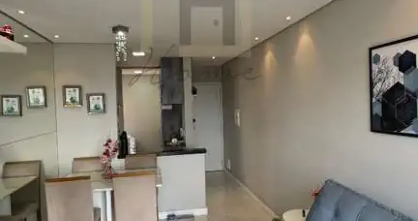 Apartamento à venda na Vila Humaitá em Santo André-SP: Condomínio Cores Humaitá - 2 quartos, 2 salas, 1 banheiro, 1 vaga!