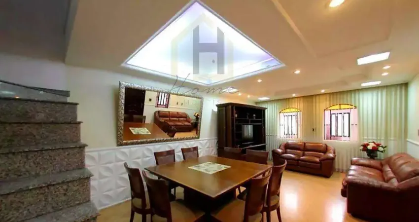 Imperdível casa à venda em são caetano do sul-sp, bairro barcelona, 3 quartos, 1 suíte, 2 vagas, 238m² área