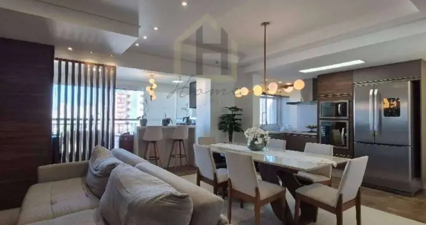 Apartamento à venda no centro de santo andré-sp: 3 quartos, 2 suítes, 4 banheiros, 2 vaga, 123m². venha conferir!