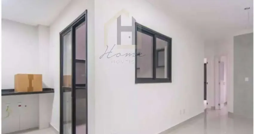 Residencial diamond campestre: apartamento de 2 quartos, 1 suíte, 2 salas e vaga na garagem, pronto para morar em santo andré-sp!