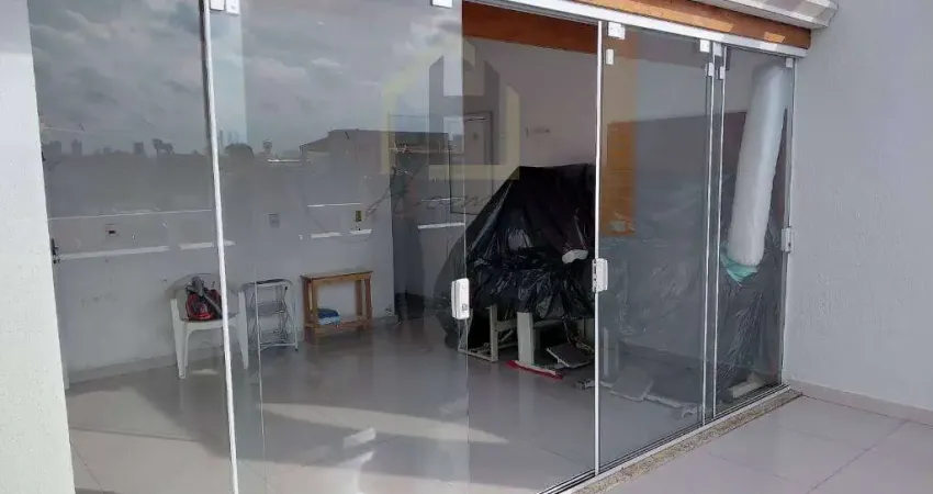 Cobertura santo andré vila america a venda com 2 dorimitórios.