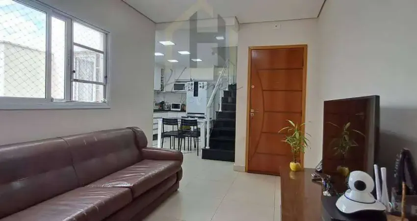Impecável cobertura à venda em santo andré-sp - bairro campestre - 2 quartos, 1 suíte, 2 vagas - 110m².