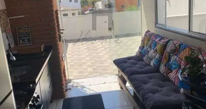 Cobertura de 2 quartos no parque novo oratório, santo andré-sp: 1 suíte, 2 salas, 3 banheiros, 1 vaga de garagem!