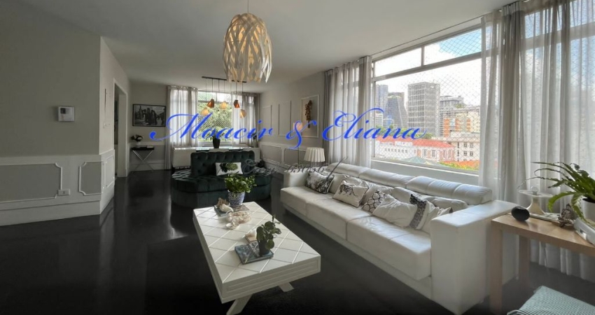 Cobertura duplex charmosa, 274 m², vista livre, 3 quartos (sendo 2 suítes) mais escritório, a segs. á pé do colégio Dante, Jd. Paulista - S. Paulo -SP.