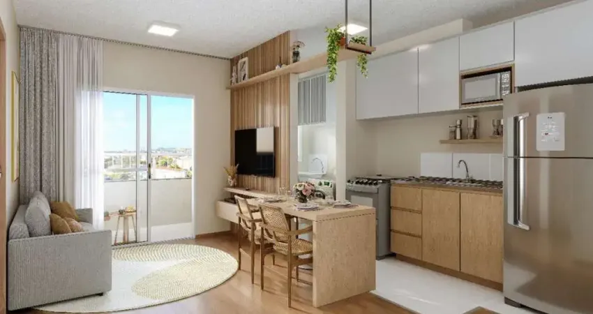 Apartamento com 2 quartos à venda, 42 m² por r$ 234.895 - parque paduan - taubaté/sp - residencial tibre