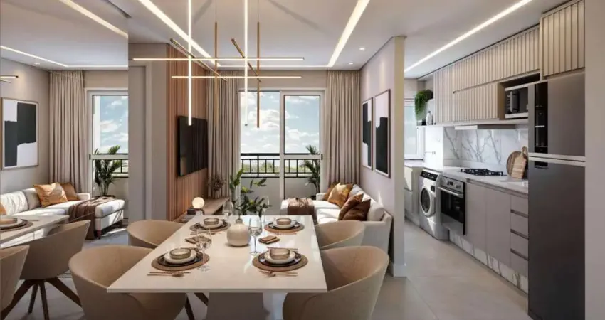 Apartamento com 2 quartos à venda, 43 m² por r$ 284.000,00 - barranco - taubaté/sp