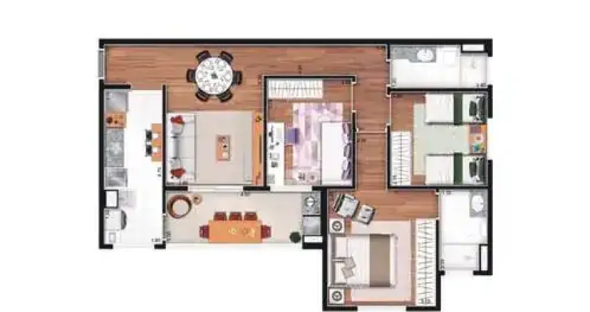 Apartamento com 3 quartos à venda, 81 m² por r$ 592.852,00 - esplanada independência - taubaté/sp