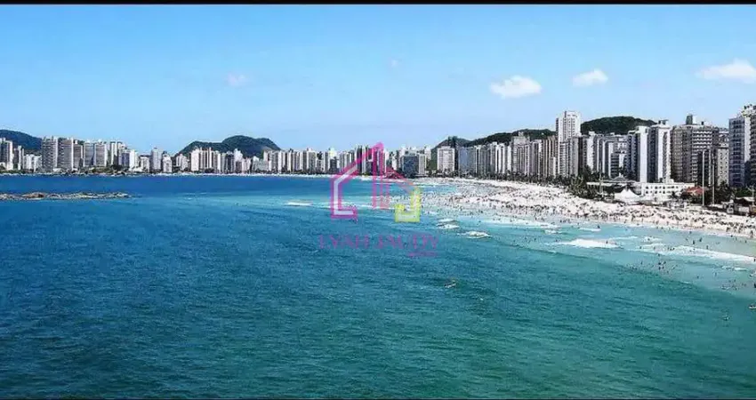 Apartamento á venda no pitangueiras- guarujá, sp, frente para praia da pitangueiras e enseada, à