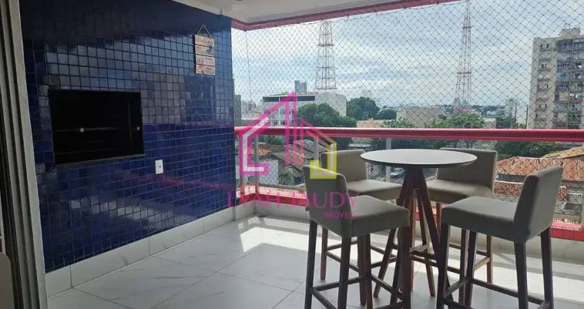 Apartamento à venda, Quilombo, Cuiabá-MT,  Edifício Burle Marx, 150 M² úteis, 1 suíte + 2/4, sacada
