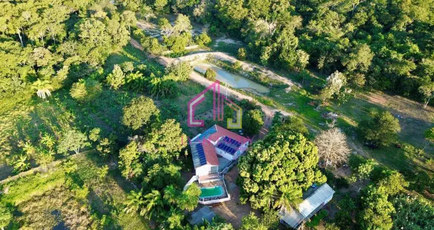 Sítio à venda, morrinho, santo antônio do leverger, mt, rancho epona, 19 hectares, 6/4, piscina, va