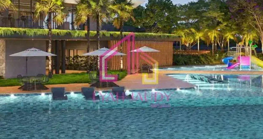 Terreno à venda, ribeirão do lipa, cuiabá, mt, vernissage corpal living resort,lotes de 318 metros