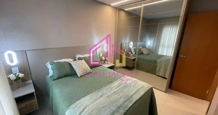 Apartamento mobiliado para locação, boa esperança, cuiabá, mt, 42 m2 de garden + 53.5 m2 úteis, spe