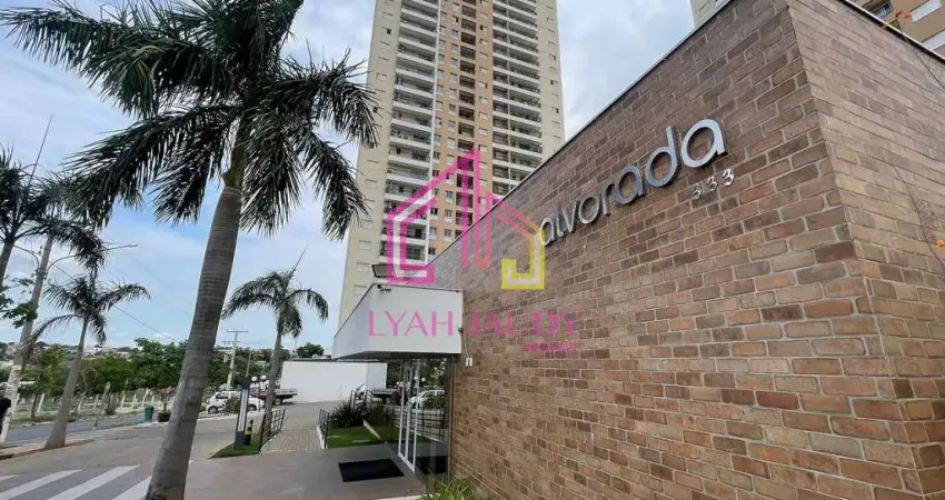 Apartamento para locação, alvorada, cuiabá, mt, residencial alvorada torre c, 1 suíte + 2/4, 2 vaga