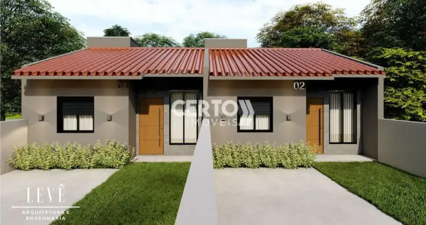 Casa com 2 quartos à venda na Sergio Gomes Cardoso, 1, Campo Vicente, Nova Hartz