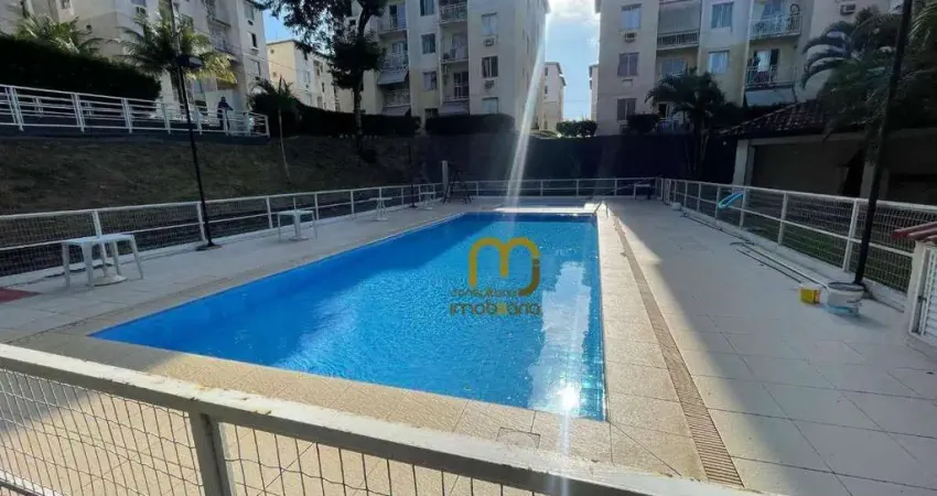 Apartamento com 3 dormitórios à venda, 44 m² por r$ 155.000,00 - campo grande - rio de janeiro/rj