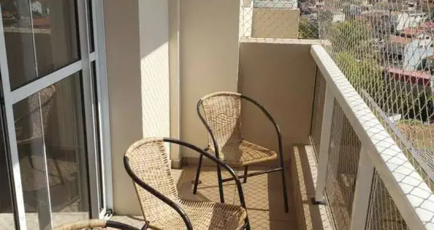 B. Campestre Apto Mobiliado  3 dorms 3 vagas 98m² Santo Andre