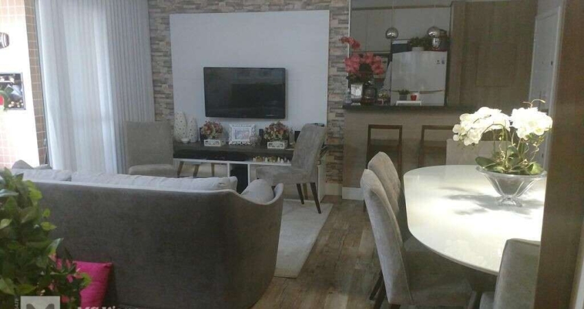 Belo apartamento a venda no centro de Guarulhos com 83 M , 2 dorm sendo 1 suite (3º quarto revertido para sala )