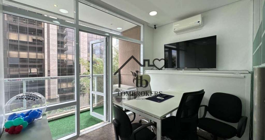 Sala à venda, 132 m² por R$ 1.750.000,00 - Cidade Monções - São Paulo/SP
