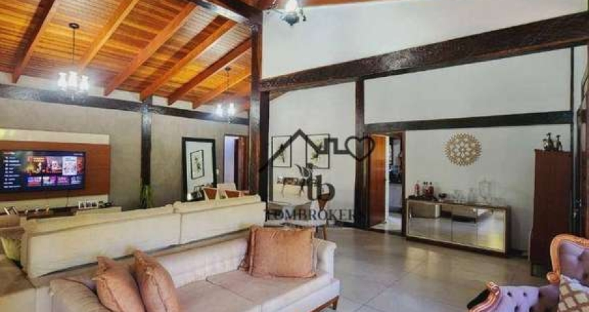 Casa com 4 dormitórios, 320 m² - venda por R$ 2.500.000,00 ou aluguel por R$ 23.296,00/mês - Granja Viana – Chácara dos Lagos - Carapicuíba/SP