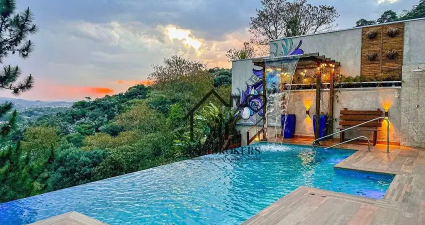 Casa com 4 dormitórios à venda, 463 m² por R$ 4.250.000,00 - Residencial Valville 1 - Santana de Parnaíba/SP
