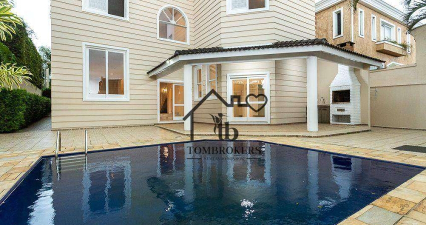 Casa com 4 dormitórios para alugar, 403 m² por R$ 26.706,00/mês - Residencial Cinco (Alphaville) - Santana de Parnaíba/SP