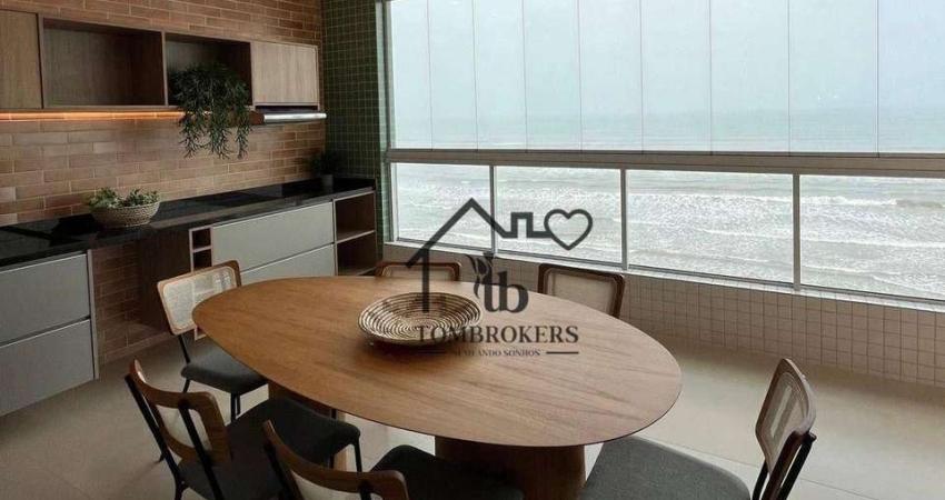 Apartamento com 3 dormitórios à venda, 127 m² por R$ 1.206.000,00 - Centro - Mongaguá/SP