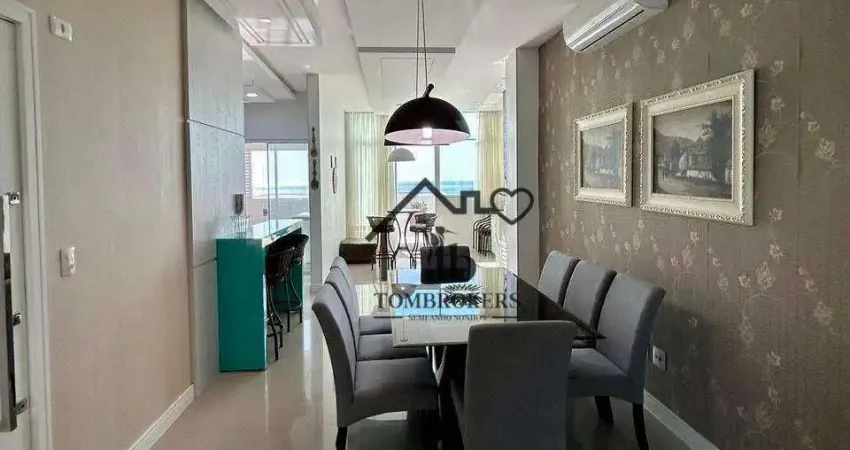 Apartamento com 3 dormitórios à venda, 135 m² por R$ 3.600.000,00 - Meia Praia - Itapema/SC