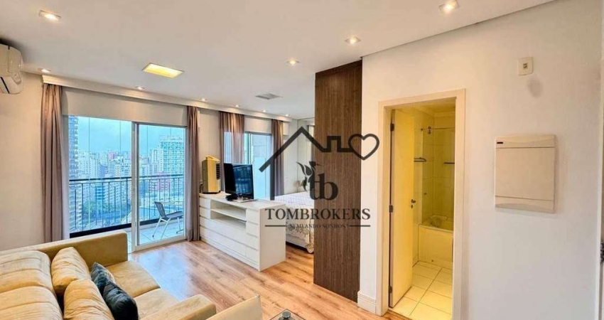 Apartamento com 1 dormitório, 48 m² - venda por R$ 1.690.000,00 ou aluguel por R$ 8.200,00/mês - Vila Nova Conceição - São Paulo/SP