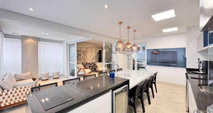 Apartamento com 3 dormitórios à venda, 165 m² por R$ 3.200.000,00 - Cidade Mãe do Céu - São Paulo/SP
