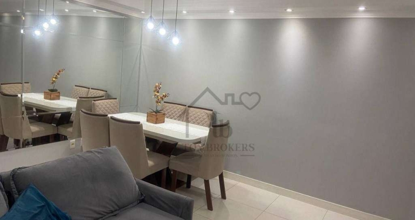 Apartamento com 3 dormitórios à venda, 70 m² por R$ 610.000 - Vila Carrão - São Paulo/SP