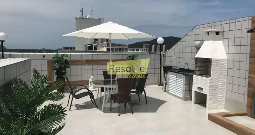 Cobertura com 3 dormitórios à venda, 60 m² por r$ 750.000 - loteamento joão batista julião - guaruj