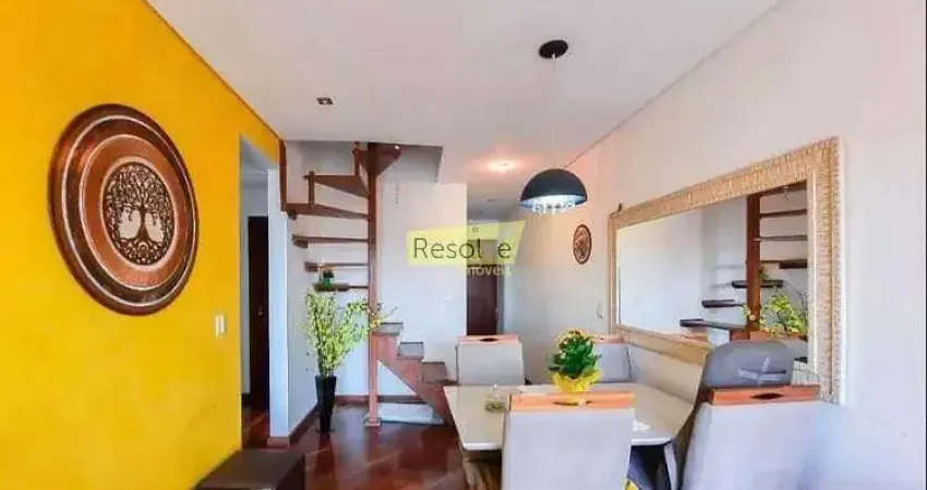 Cobertura com 3 dormitórios à venda, 147 m² por r$ 765.000,00 - assunção - são bernardo do campo/sp