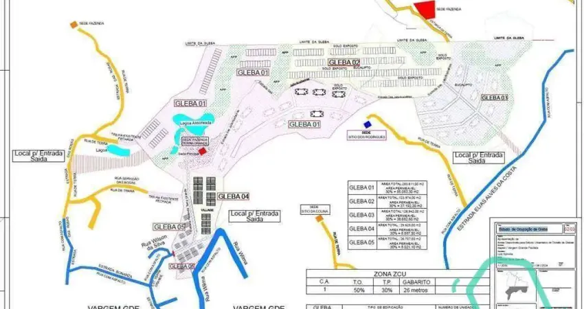 Área à venda, 500000 m² por R$ 7.500.000,00 - Vargem Grande Paulista - Vargem Grande Paulista/SP