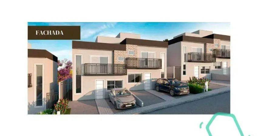 Casa com 3 dormitórios à venda, 78 m² por R$ 519.900 - Granja Viana - Cotia/SP